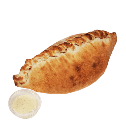 Pizza calzone quattro formaggi