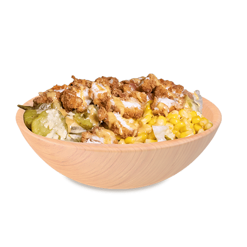 Chicken garden salade