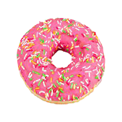Strawberry-sprinkle donut