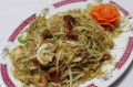 Rice noodles Singapore style