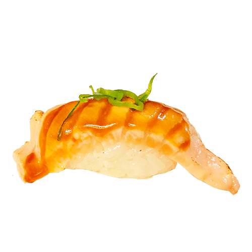 Aburi sake nigiri