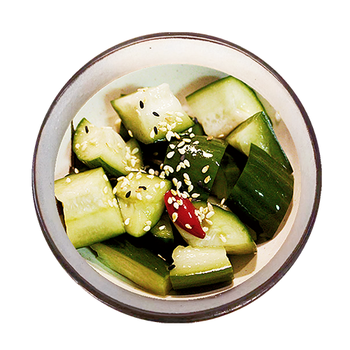 Cucumber tsukemono