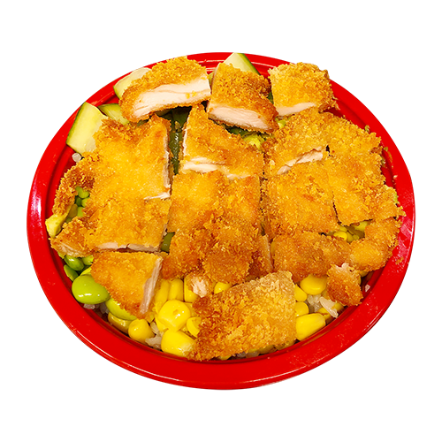 Poké bowl chicken