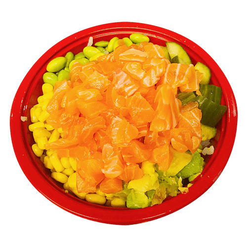 Poké bowl zalm