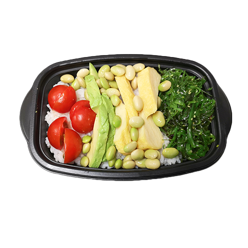 Poké bowl vegetarian