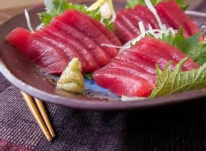 Maguro sashimi