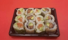 Mix maki salmon