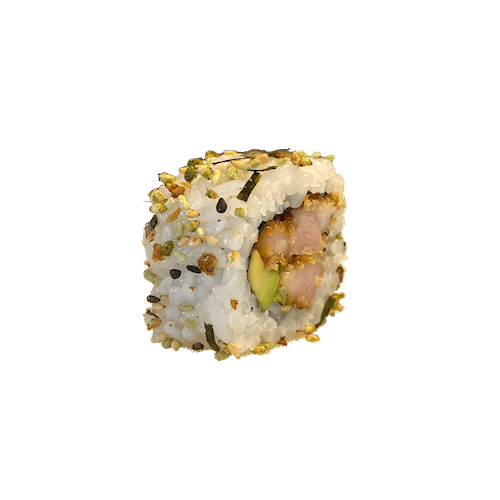 Chicken furikake uramaki