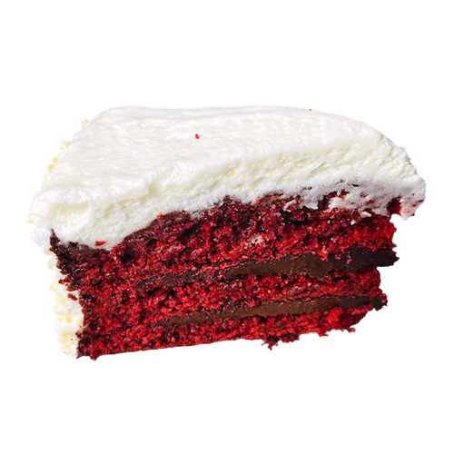 Red velvet fudge cake