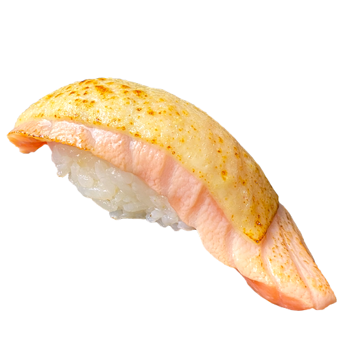Sake cheese nigiri