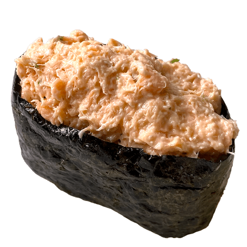 Sake salad gunkan