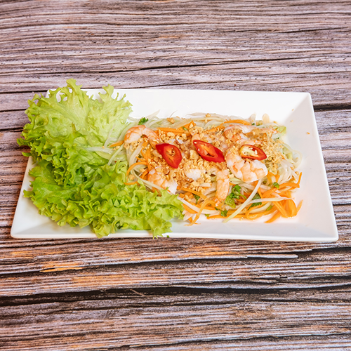 Gỏi đu đủ tôm