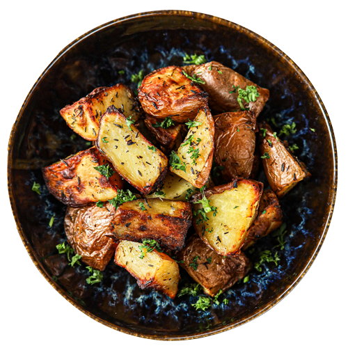 Roseval potatoes
