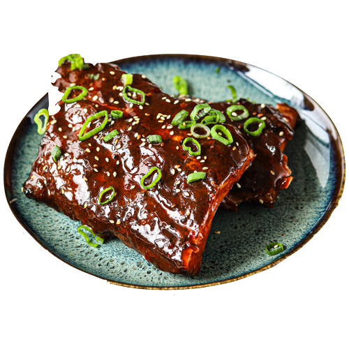 Spare ribs menu