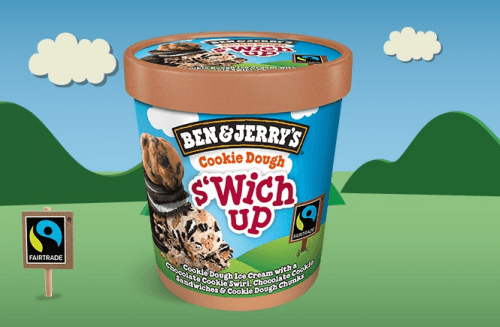 Cookie dough S'wich up