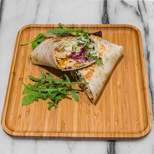 Wrap chicken breast