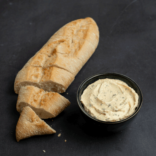 Baguette with garlic butter