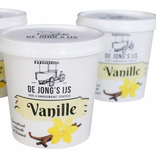 De Jong vanille ijs 130ml