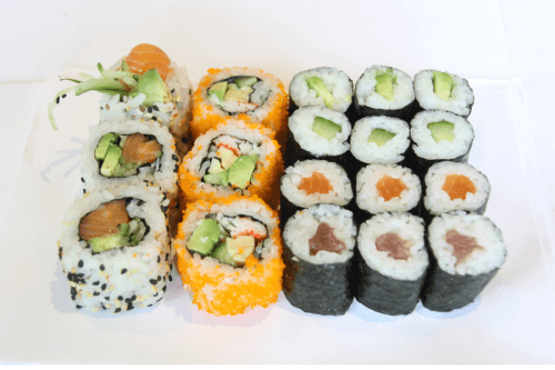 Menu C 18 stuks (Maki mix, 1 persoon)