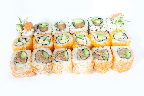 Menu H 18 stuks (Maki mix, 1 persoon)