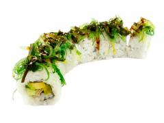 Wakame sake roll