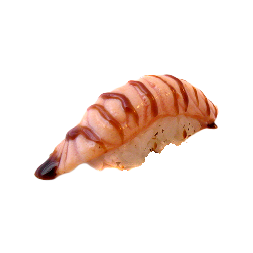 Nigiri geflambeerde zalm