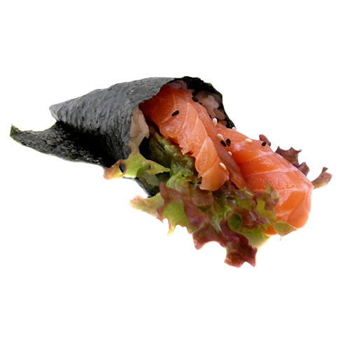 Sake temaki