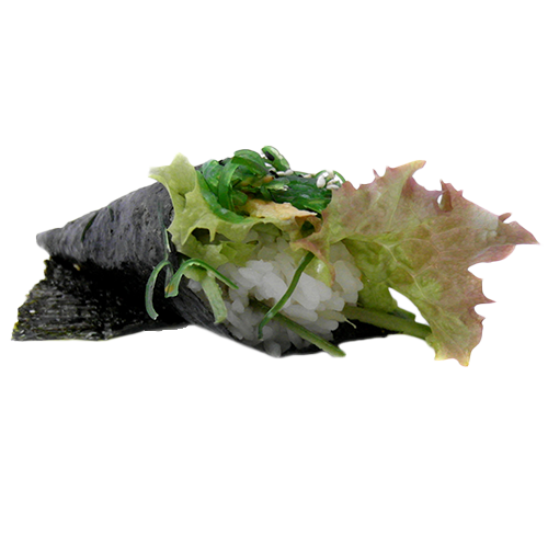Wakame temaki