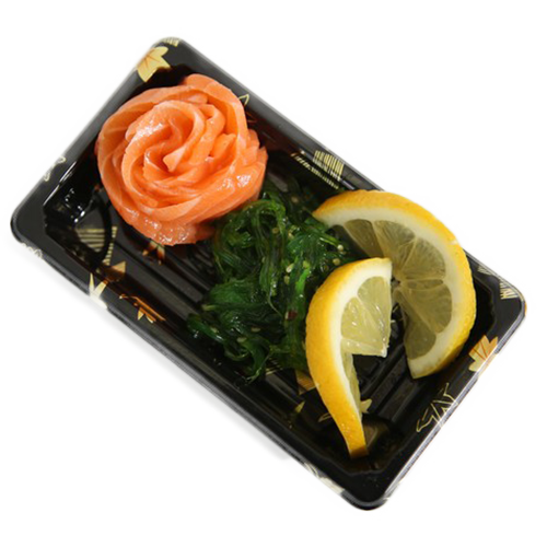 Salmon sashimi