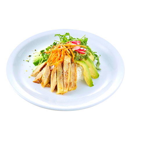 Poké bowl veggie