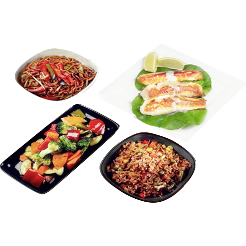 Zalm menu