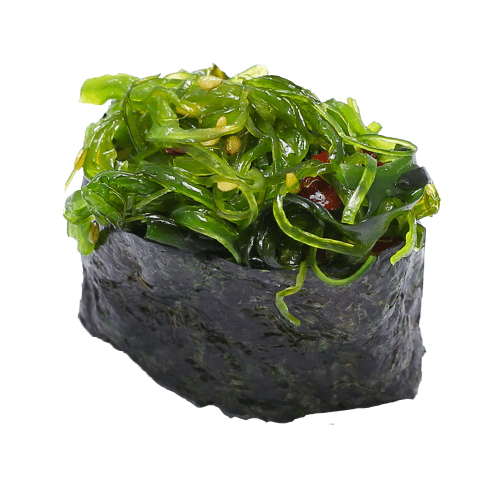 Gunkan seaweed salad