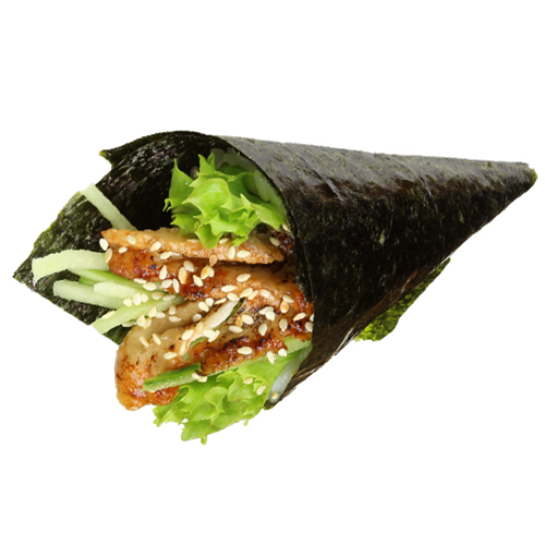Temaki grilled eel