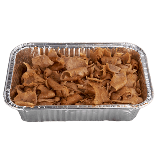 Large container of döner