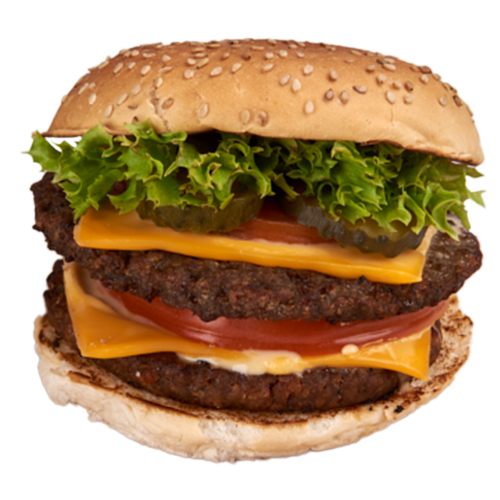 Double beef burger