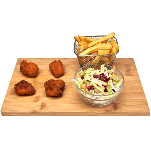 Spicy nugget menu box