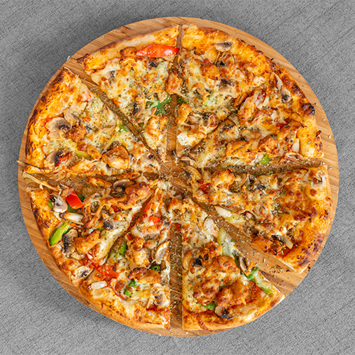 Pizza pollo deluxe