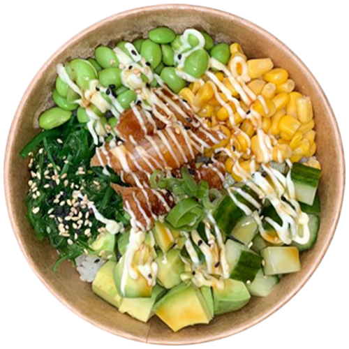 Ebi poké bowl