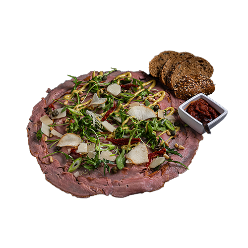 Smoked veal loin