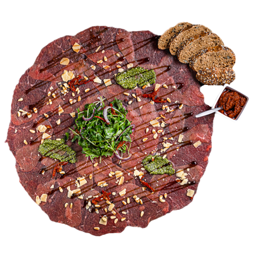 Beef carpaccio