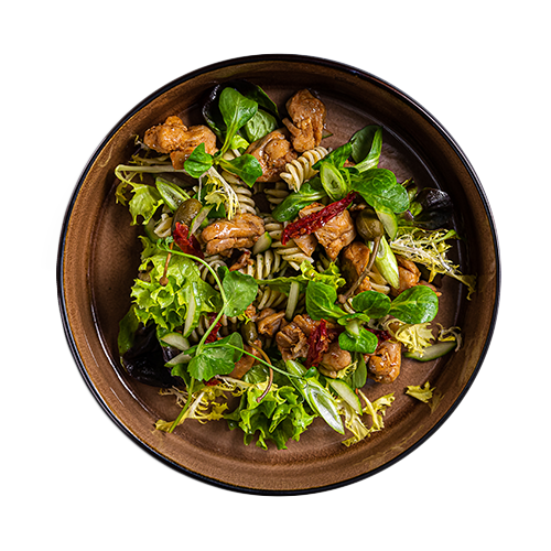 Salad with chicken