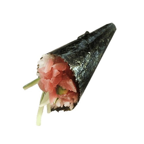 Spicy maguro handroll