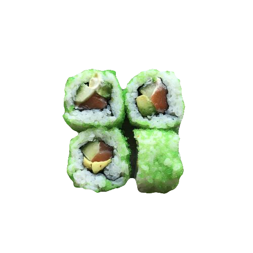 Sake avocado wasabi roll