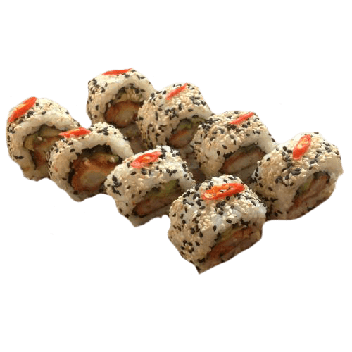 Spicy tempura ebi roll