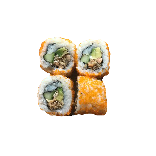 Spicy sake California roll