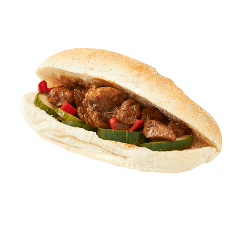 Ayam ketjap sandwich