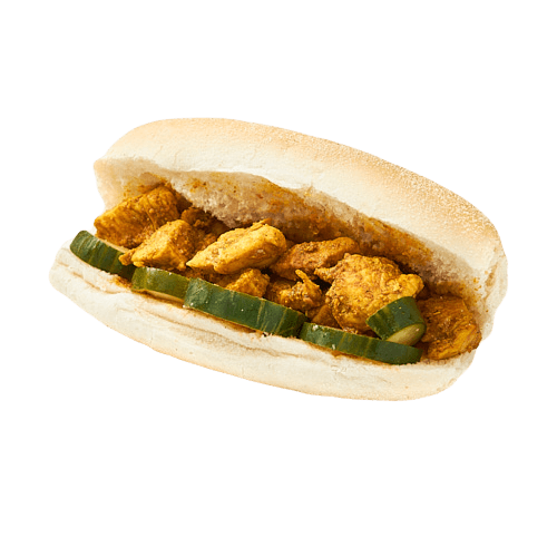 Ayam kerrie sandwich
