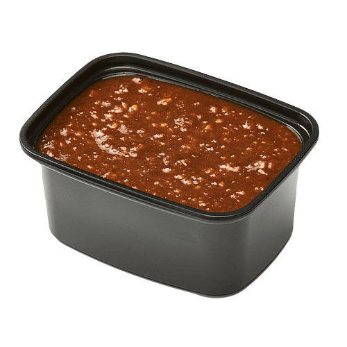 Large cup of satay sauce