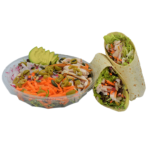 Aloha avo chicken salad or wrap