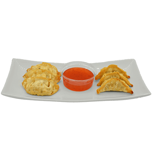 6 pork gyoza